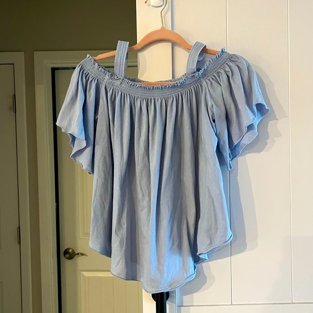 Free People Short Sleeved Top